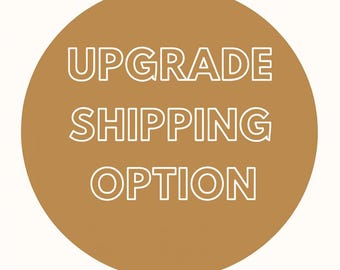 Eilauftrag-Versand-Upgrade - Priority / Express Mail-Beschleunigungsoption
