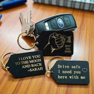 Engraved Keychain, Anniversary Gift, Best Friend Gift, Gift for Him, Girlfriend Gift, Personalized Gifts, Keychain For Men, Car Accessories