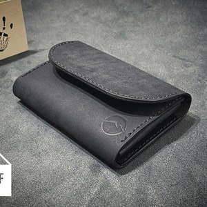 Padrão de carteira Pouch pdf, modelo de carteira de couro, padrão de carteira de moedas, padrão de couro, padrão de mini clutch, padrão de carteira de encaixe pdf