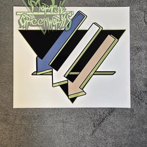 Pegatina Climate Front, esquema de colores Mojave: Protege el planeta contra ideologías tóxicas.