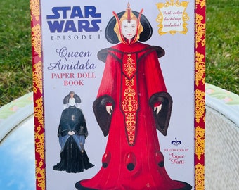 Queen Amadala Paper Doll Book Star Wars