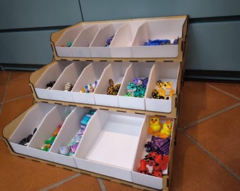 Accessories for folding shelving – 3D printed containers – Instant download