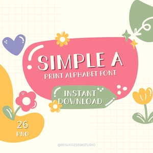 26 letras simples impressas PNG, Doodle Alphabet PNG, Letras do alfabeto PNG, Doodles desenhados à mão, Conjuntos alfa de sublimação, Alfabeto, png