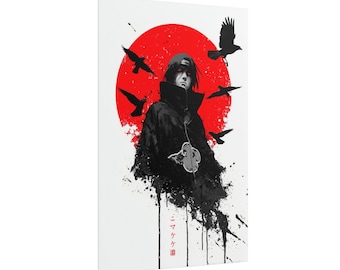 Póster de anime - NIGHTMARE NINJA - Arte mural manga - Decoración vintage japonesa para el hogar