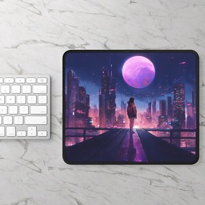 LoFi Mouse Pad - NERVE - Office Aesthetic Decoration - Gaming Mouse Pad - LoFi Office Decor - Workspace - Desk Mat - Home Office Decor