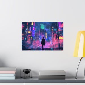Póster LoFi - AKANAME - Impresión de póster - Pósteres mate - Decoración de pared - Arte de pared - Impresión artística - Arte de póster - Decoración de habitación - Arte japonés - Arte LoFi