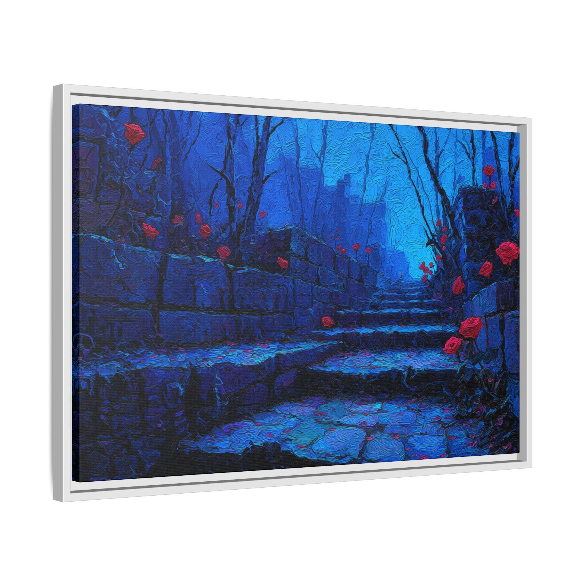 LoFi ウォールアート - NIGHTMARE BLOOM - フレーム付きキャンバス