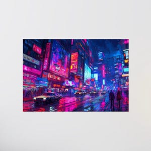 Póster LoFi - RYUJIN - Impresión de póster - Pósteres mate - Decoración de pared - Arte mural - Impresión artística - Arte de póster - Decoración de habitación - Arte japonés - Arte LoFi