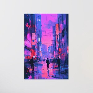 Póster LoFi - IZANAGI - Impresión de póster - Pósteres mate - Decoración de pared - Arte mural japonés - Impresión artística - Arte de póster - Decoración de habitación - Arte mural LoFi