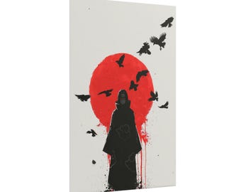 Póster de anime - NIGHTMARE NINJA - Arte mural manga - Decoración vintage japonesa para el hogar