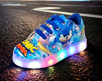Sonic Speedster Low-Top Light-Up Sneakers