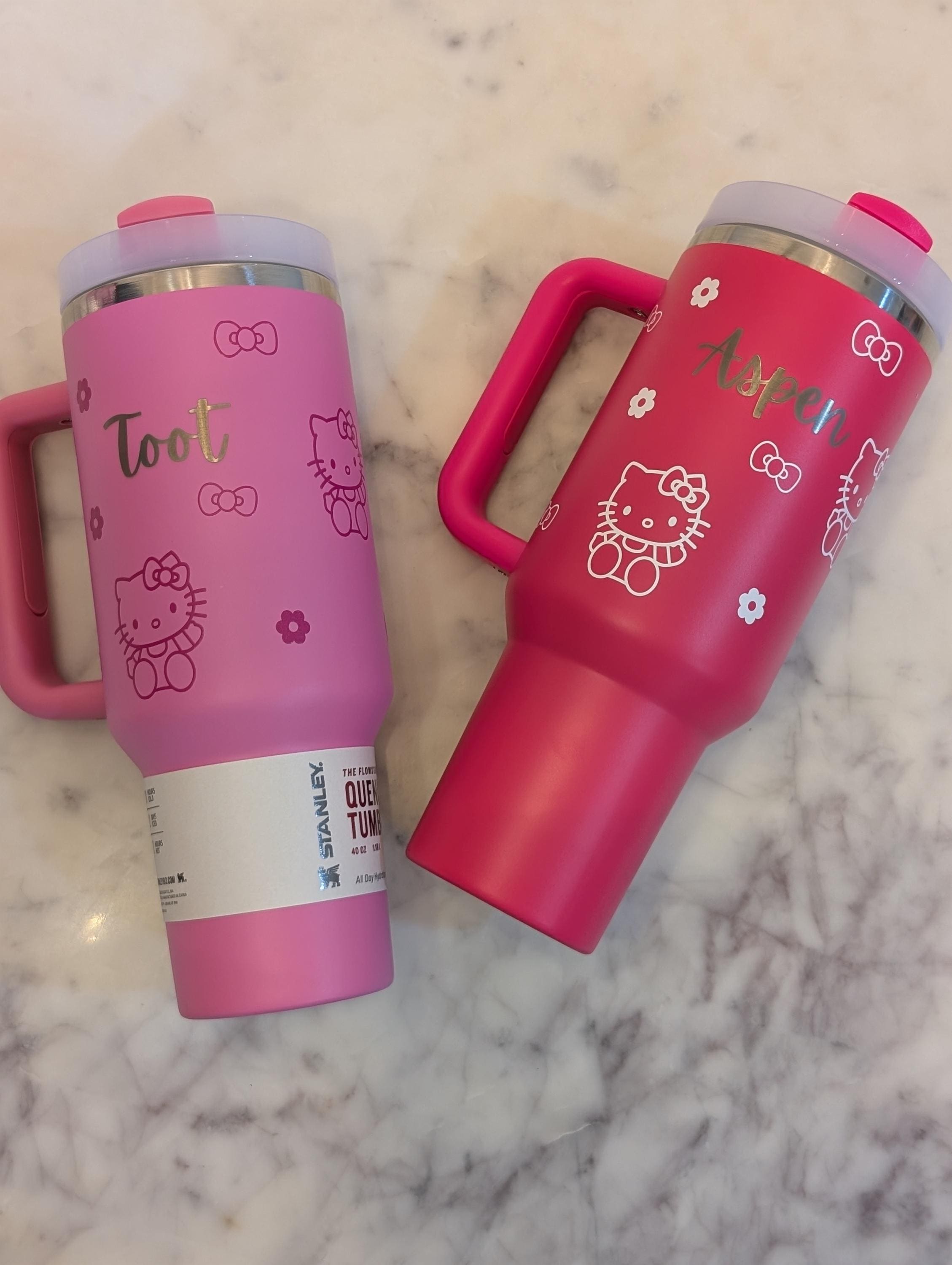 ラベンダーハローキティ＆リサガス コーヒーカップ ティーカップ