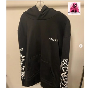 Amiri Paint Drip Hoodie Men Small (Fits Medium)