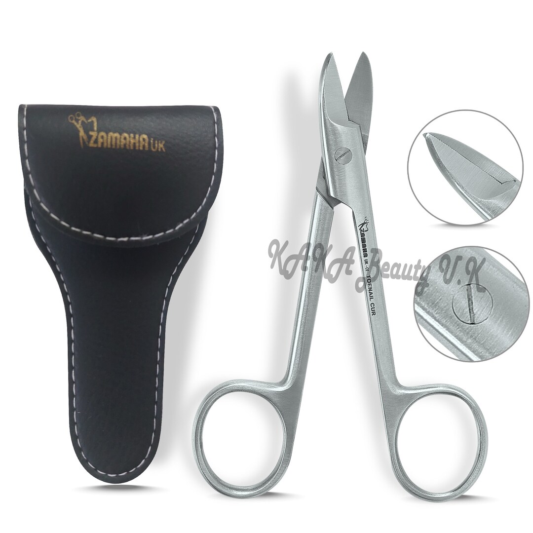 ENGLAND PREMIER Chiropody Toe Nail Scissors for Thick Nails Podiatry ...