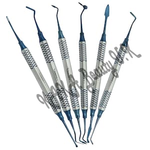 KAKA Beauty Dental Composite Glass Ionomer Amalgam Filling Instruments Kit Dental Composite Glass Ionomer Amalgam Filling Instruments Kit