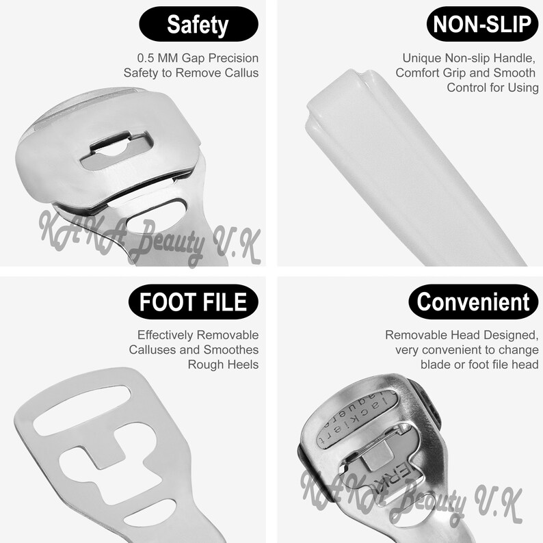 Callus Corn Foot Scraper Pedicure Foot Rasp Hard Skin Remover Shaver