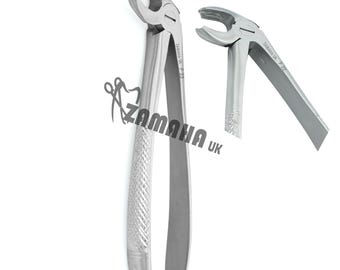 Hawks Bill Tooth Extracting forceps 22 Dental Lower Molar Extraction Forceps ZAMAHA UK