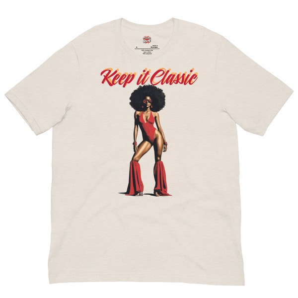 Keep It Classic Queen: Celebrate Style & Confidence with this Retro Graphic Tee