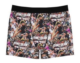 Sydney Colson Boxer Briefs, Las Vegas Aces, 51, exklusives Design, WNBA Geschenke, Damenbasketball