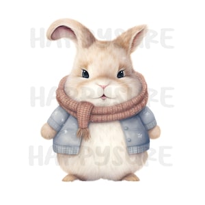 Cute rabbit clipart images and stickers. PNG files can be used for personal and commercial use.