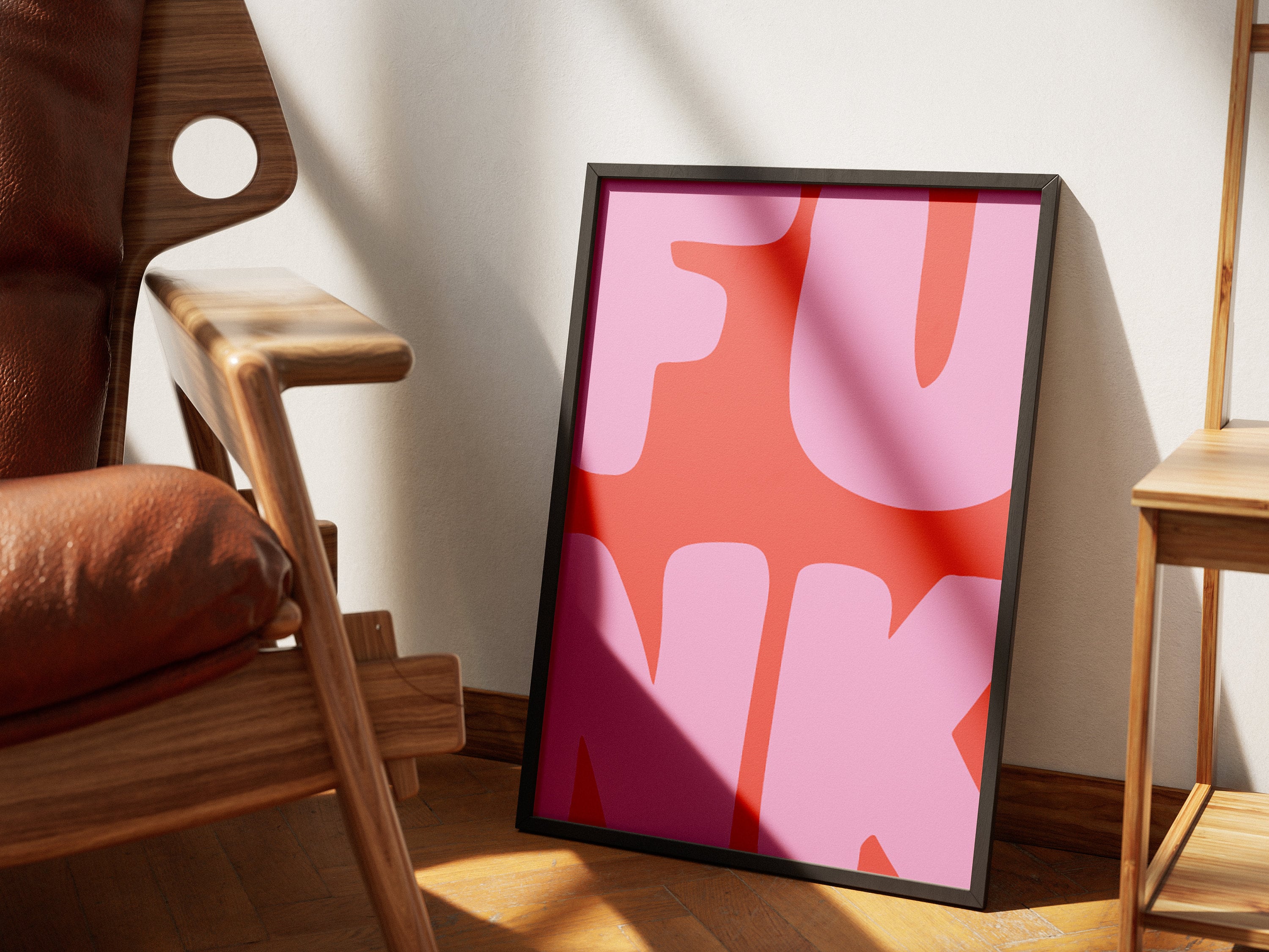 Funk Minimalist Wall Poster, Digital Downloadable Prints for Home Decor ...