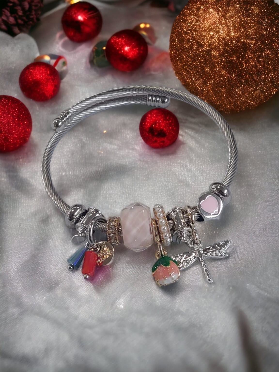 Bracelet Inox sélection Noël Ange de Noël