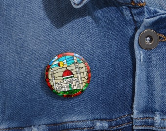 Palestine Custom Pin Buttons