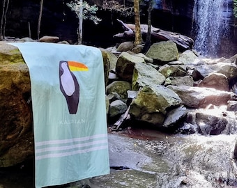 Beach Towel Sand Free design perfect Travel Towel, camping towel and pool towel