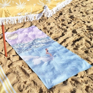 Sandfreies Strandtuch | Kaspian. Nachhaltig, Kompakt, Leicht, Schnell Trocknend: Reisen | Strand | Schwimmen | Teich (Kirra)