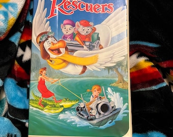 The classic black diamond Disney vhs the rescuers