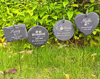 Personalized Pet Memorial Stone for Home & Garden, Dog Memorial, Cat Memorial, Pet Remembrance Gift,Pet Grave Marker,In Memory of Gift