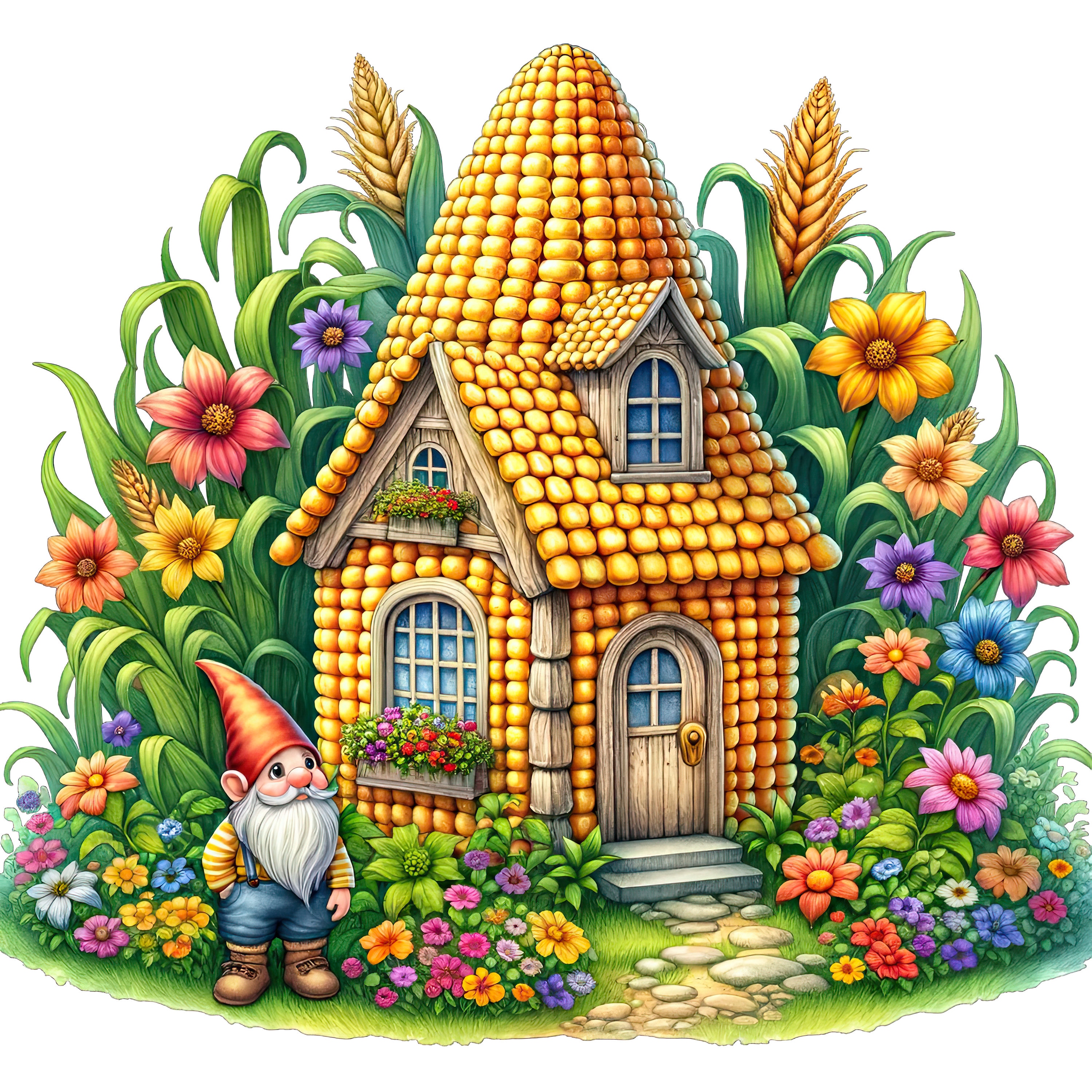 Gnome House Clipart Gnome House Art Gnome Graphics Houses Png Gnome