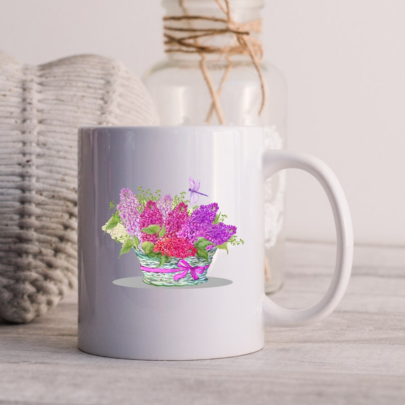 Flower Mug, Natureinspired Ceramic Coffee Mug. Etsy UK