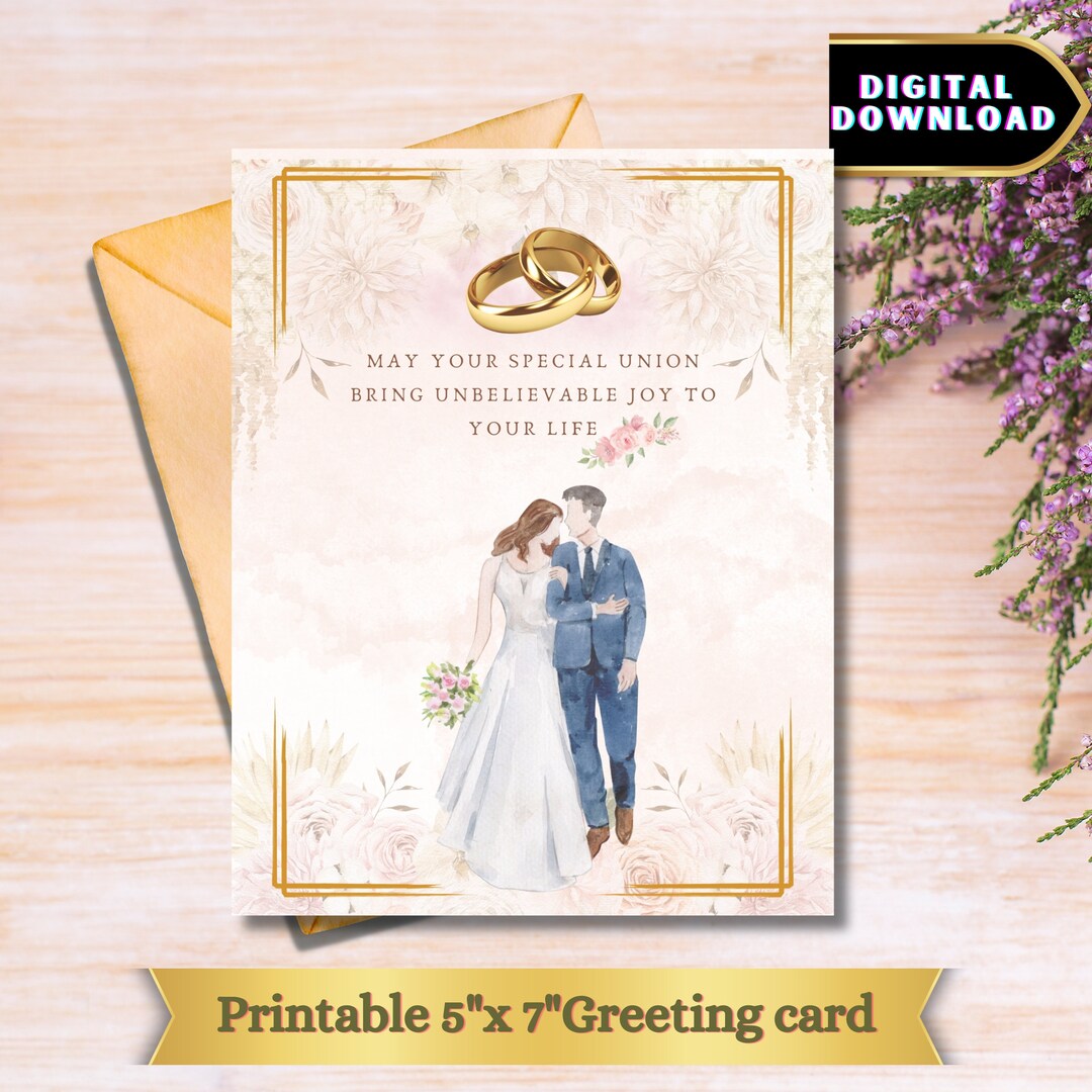 Wedding Wish Card