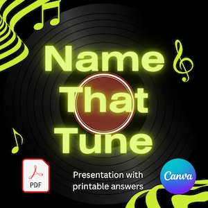 Nombra esa melodía / Juego de canciones / Juego de preguntas sobre canciones / Nombra esa canción Juego de preguntas / Juego de adivinanzas de canciones / Adivina el artista, cantante, banda / Juego de fiesta