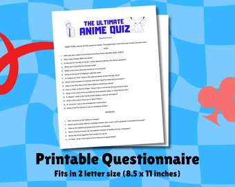 The Ultimate Anime Quiz