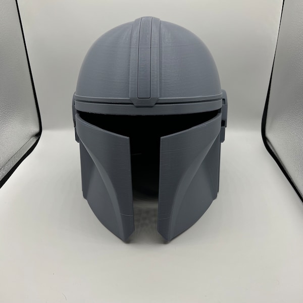 Mando Helmet - Star Wars Mandalorian Cosplay Costume Accessory - Raw