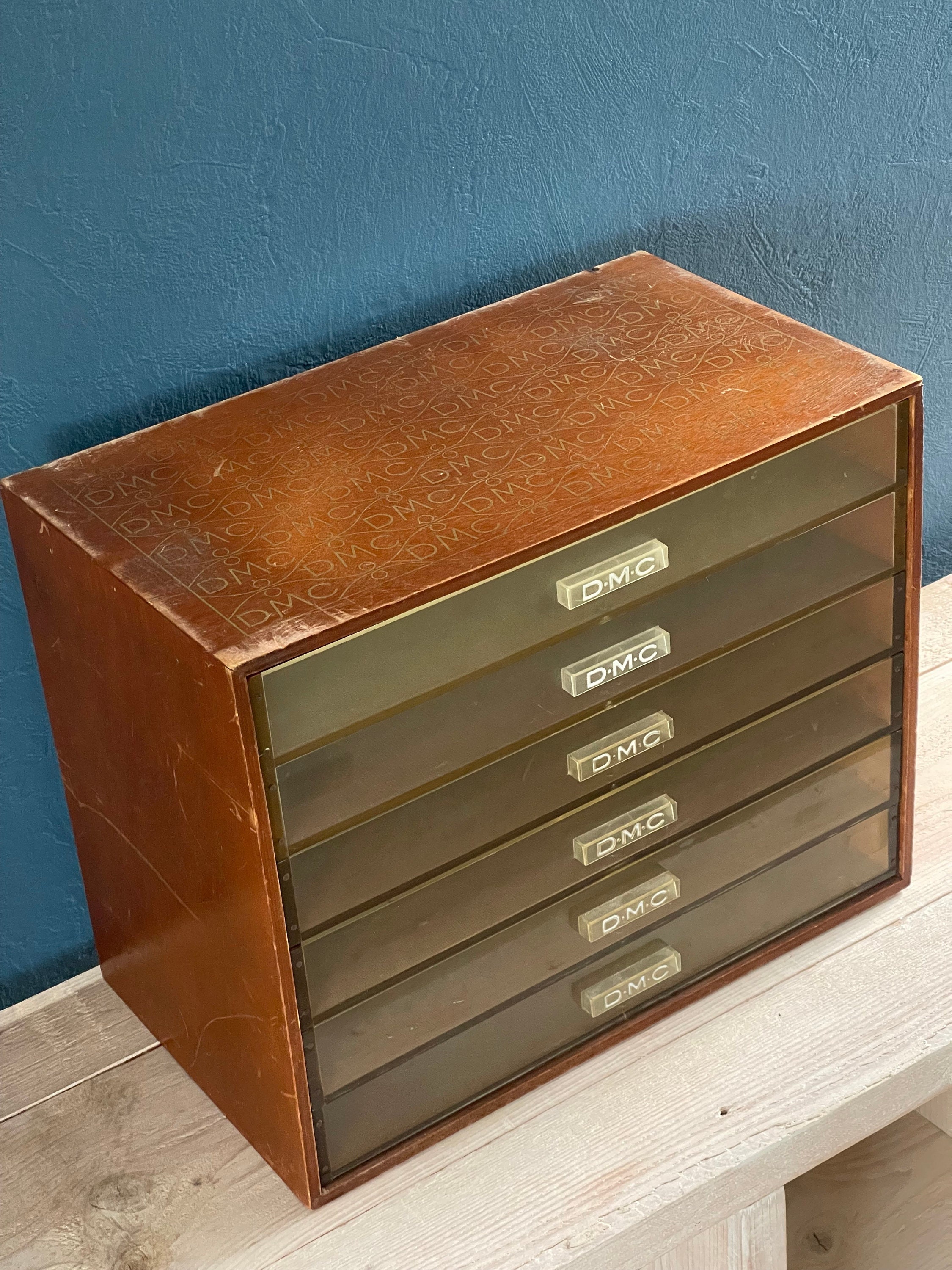 Vintage Dmc Cabinet - Etsy