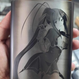 8oz anime flask
