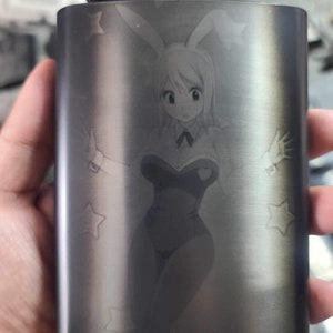 8oz anime flask