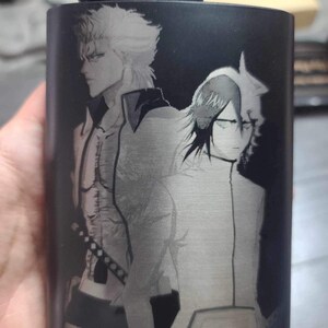 8oz anime flask