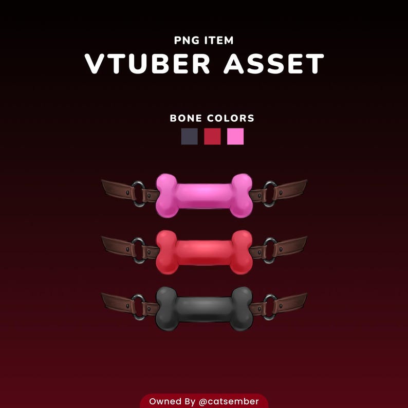 Vtuber Asset PNG Mouth Gag Plug PNG Mouth Ball Vtube Studio Sexy Mouth ...