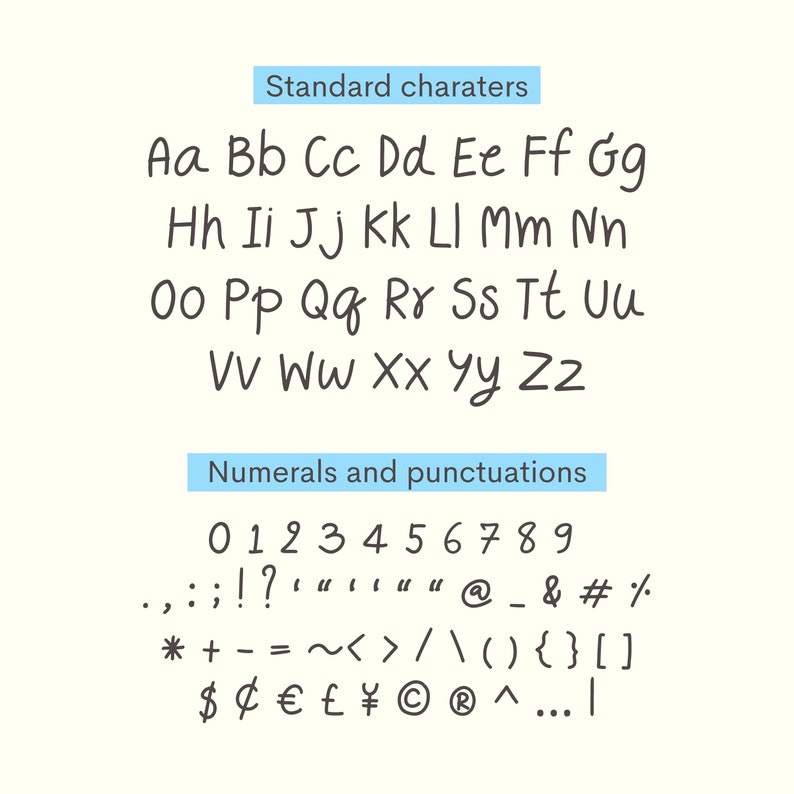 SKETCHY Font, Handwritten Fonts, Planner Fonts, Digital Notes Font
