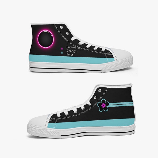Hatsune Miku Style High-top Canvas Shoes