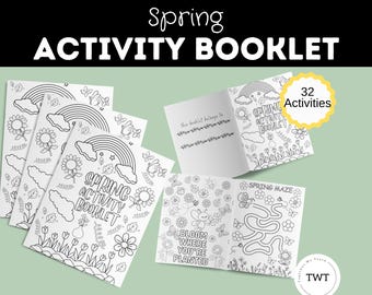 Spring Activity Booklet - Loads of different Spring themed activities