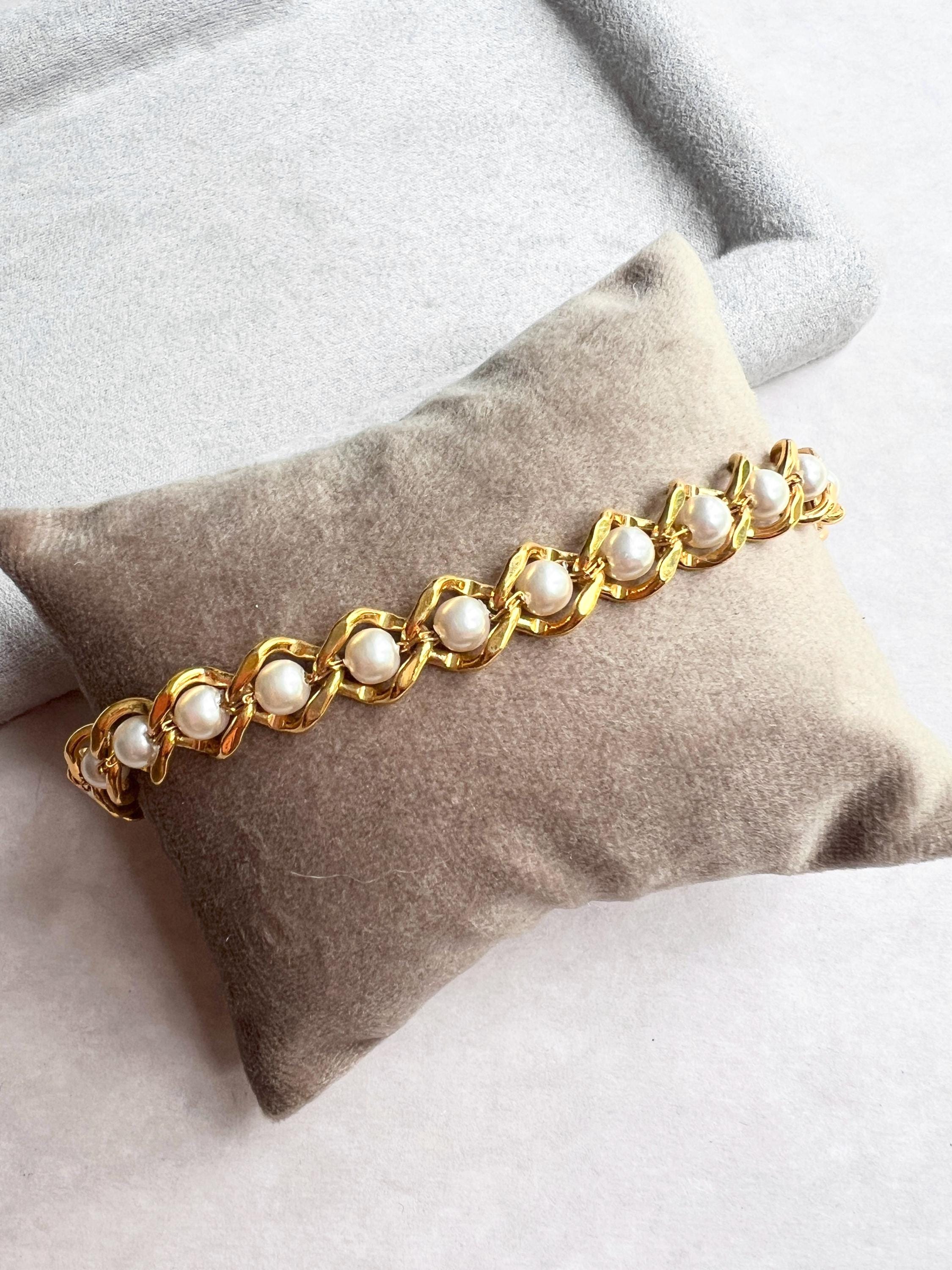 Napier pearl bracelet - Etsy 日本