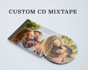Personalized Photo CD Mixtape: Custom Music Gift