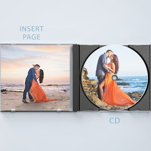 Mixtape personalizado, CD personalizado, CD Mixtape, CD de fotos personalizado y estuche de joyas, regalo de aniversario, regalo del día de San Valentín, regalos para él, Ldr imagen 2