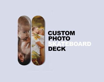 Custom Skateboard Wall Art: Personalized Maple Skateboard Deck