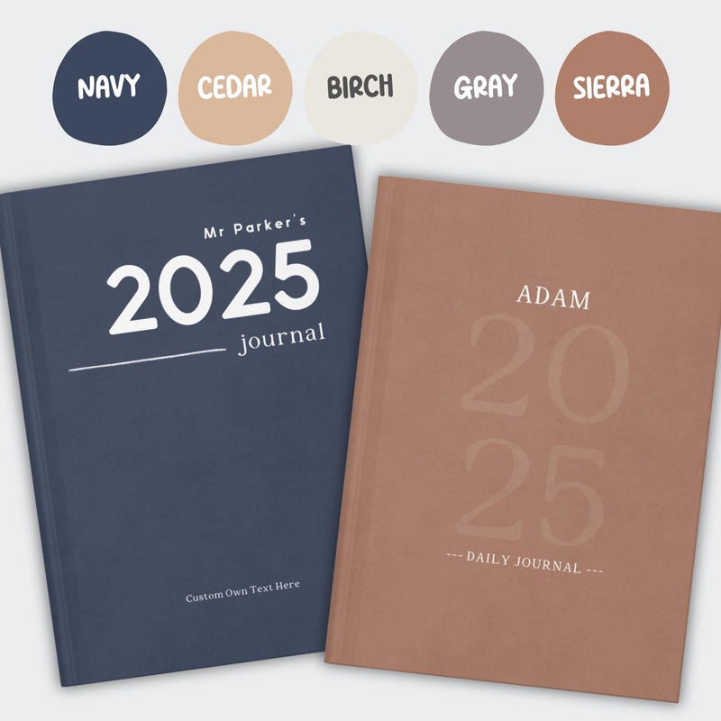 2025 Hard Cover Etsy